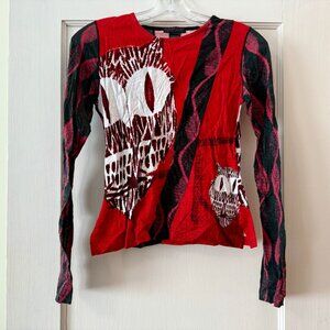 Custo Barcelona | Vintage Owl Graphic Top